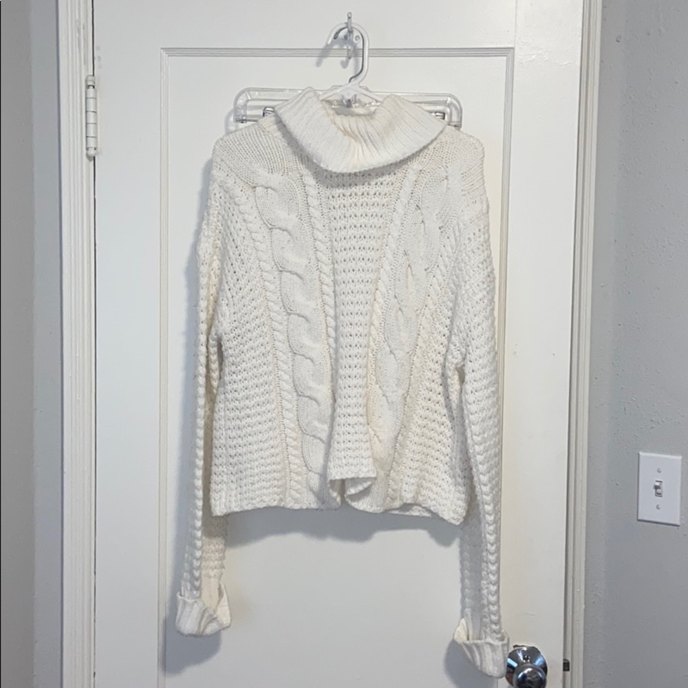 Chunky knit sweater